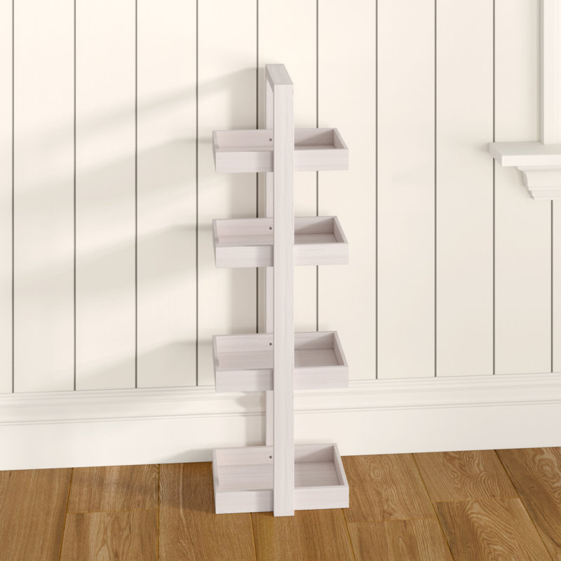 Ayven Solid Wood Bathroom Shelves