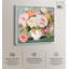 Vases de fleurs modernes en toile teinté de rose Horizon II par Art Remedy-107781457-107781442