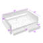 Grand lit plateforme tapissier 2 tiroirs avec ports USB-1097895835