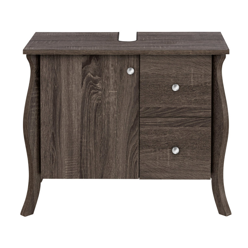Putterman 680cm Bathroom Vanity Base Only, Grey Oak