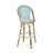 Plaid Aluminum 4 Legs Bar Stools with Footrest-269110374