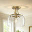 Plafonnier semi-encastré moderne 1 lumière-847121205