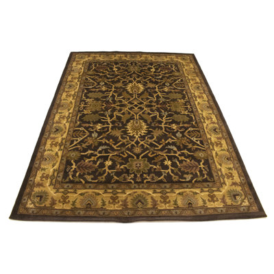 Destene Performance Wool Floral Indoor Rug