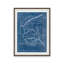 «Blueprint 1820 Map of Ohio» par Deny Designs, reproduction d'art-278814563-278814562-278814575