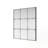 Square Wall-mounted mirror