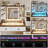 Vanity Desk with with Glass Top and Lights