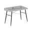 Bureau d'ordinateur avec tablettes de rangement-129224248