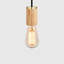Squirrel Cage Pendant Light In Oak-367673623
