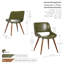 Shane Faux Leather Mid-Century Dining Chair-1724020807