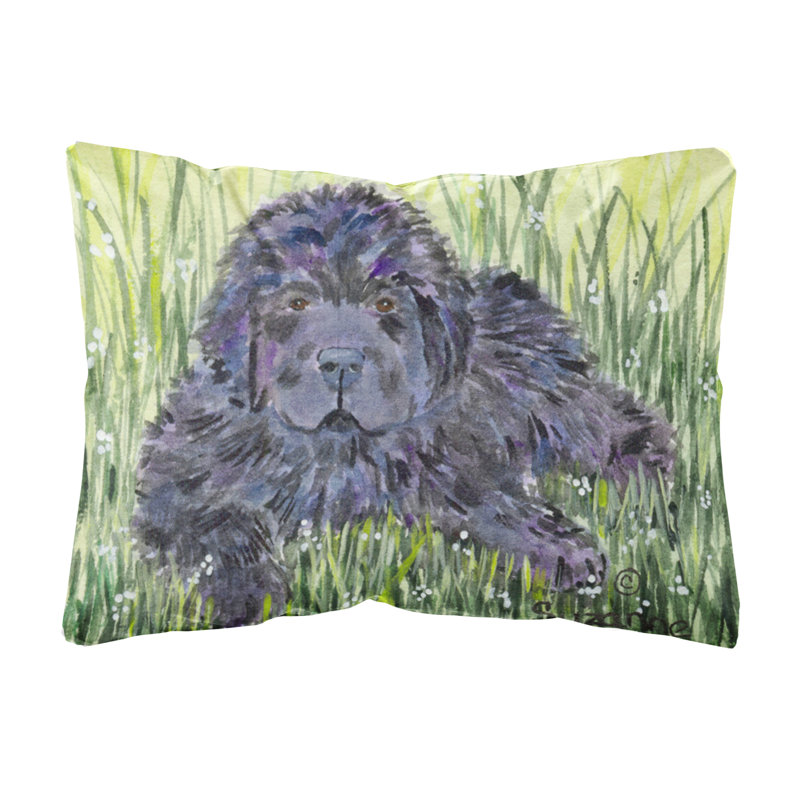Coussin décoratif intérieur/extérieur terre-neuve