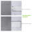 Total Blackout Composited Thermal Insulated Grommet Curtain Panels (Set Of 2)-512963377-512963379