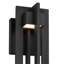 Black Integrated LED Outdoor Wall Sconce-125136674