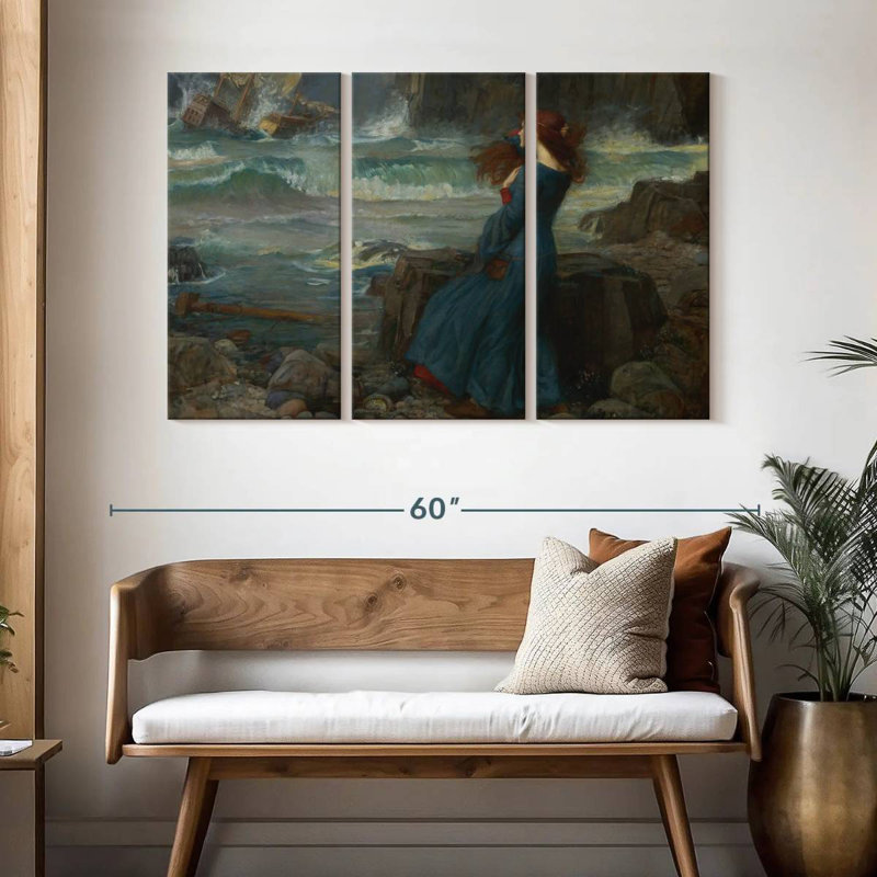 Leisha Miranda The Tempest, 32" H x 50" W