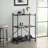 Hand-Brushed 3-Tier Console Table