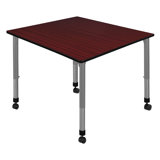 Kee Mobile 72" L Square Breakroom Table