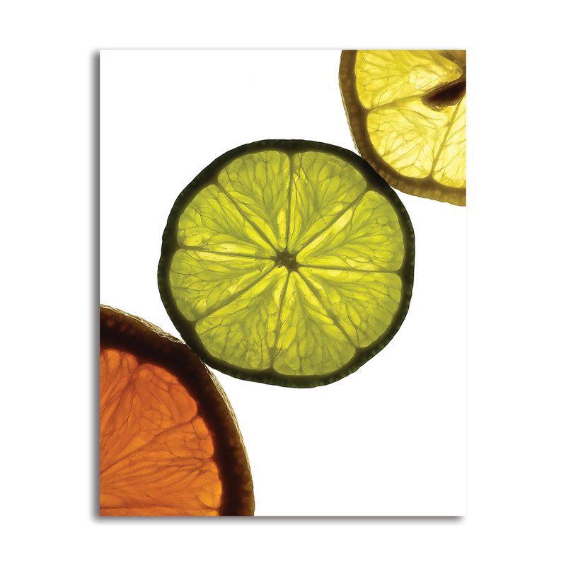 « sliced fruit iii », reproduction de photo, H 28 po x l 22 po x P 0,01 po, Papier