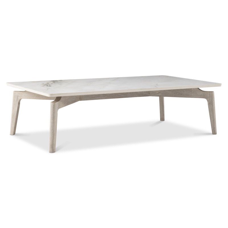 Aurora Rectangular Concrete Outdoor Coffee Table