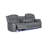 Yepez Grey Power Reclining Sofa