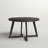 Enzo Round with Solid Wood Base Dining Table