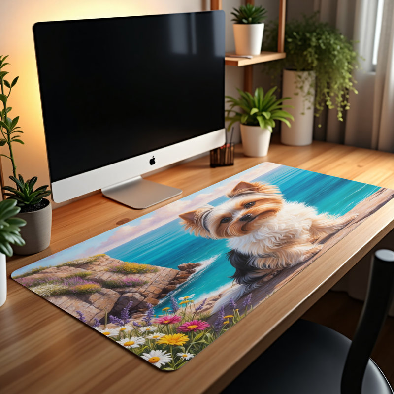 Polyester Desk Pad, 23.6x13.8