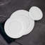 Bentlee 12-Piece Lightweight Chip-Resistant Bone China Dinnerware Set, Service for 4