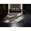 Tapis de brique doux et moelleux de style industriel en brique noire - reliure noire-785443032