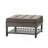 Rectangle Tufted Upholstered PU Ottoman