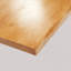 Table de salle à manger rectangulaire en bois massif brun-71484634