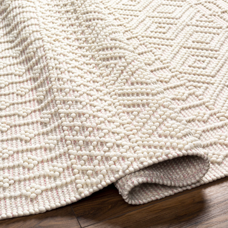 Benda Wool Geometric Indoor Rug, Runner 2'6" x 8'
