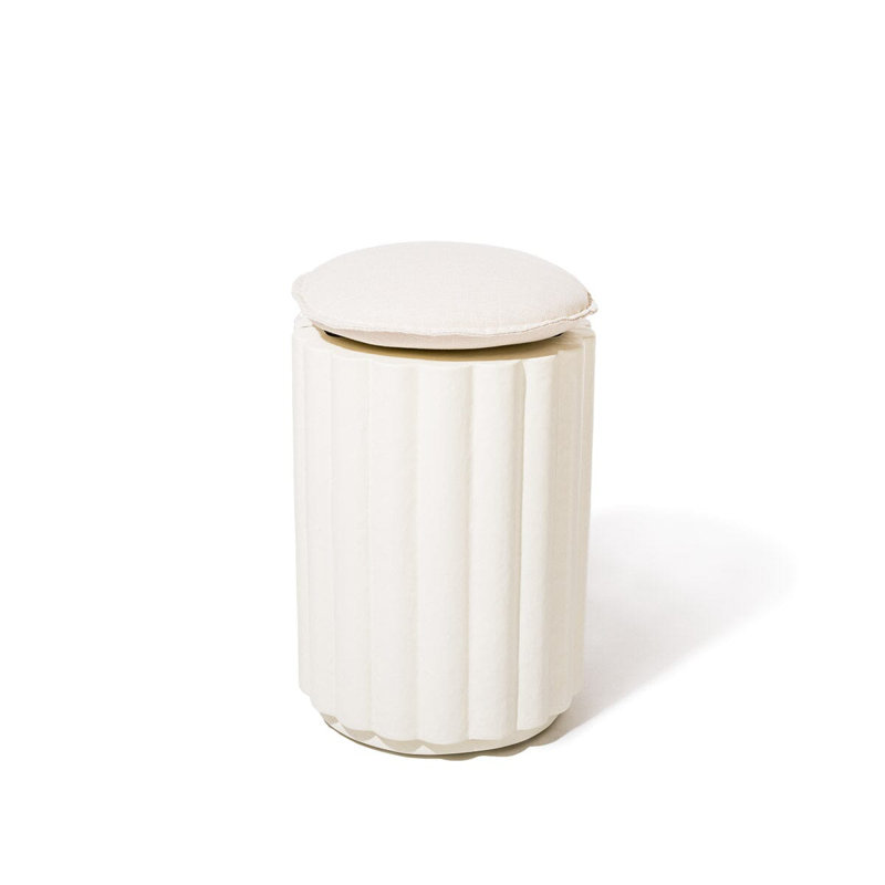 Daisy Outdoor Barstool, Sandstone
