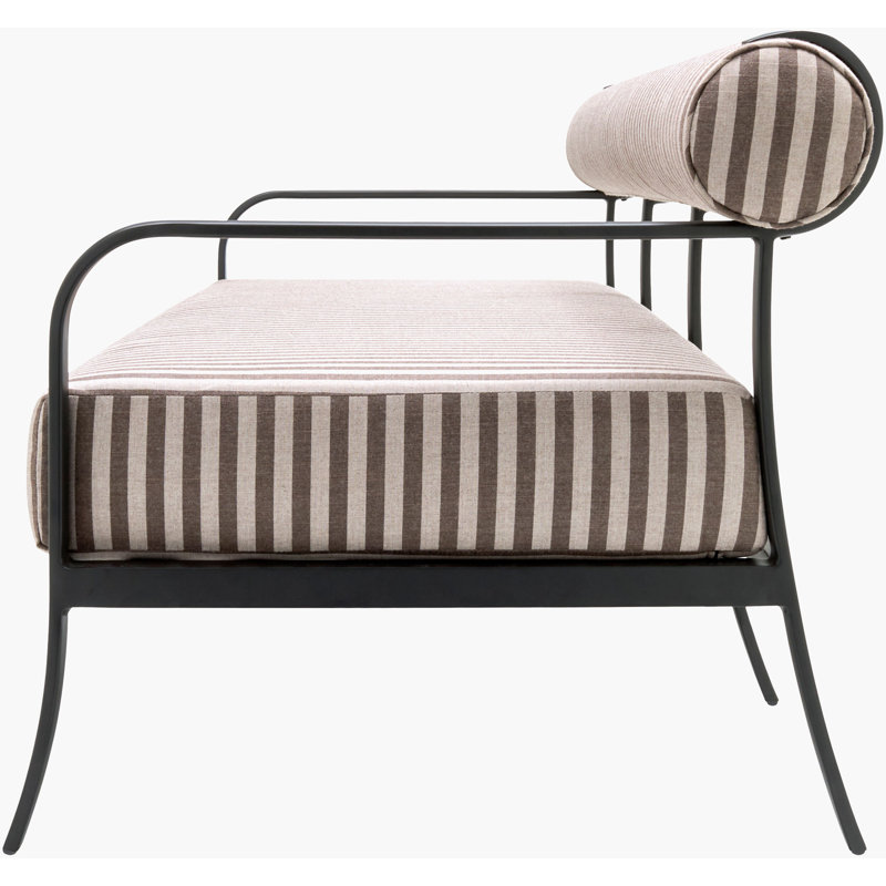 Ashley Childers X Surya Antibes Sofa, Brown