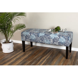 Lincoln Polyester Blend Upholstered Bench