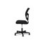 Chaise de bureau avec dossier en filet noir - Capacité de poids confortable et fonctionnelle de 250 lb pour un déplacement facile dans la charge de siège réglable