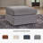 Byer Oversized Accent Ottoman