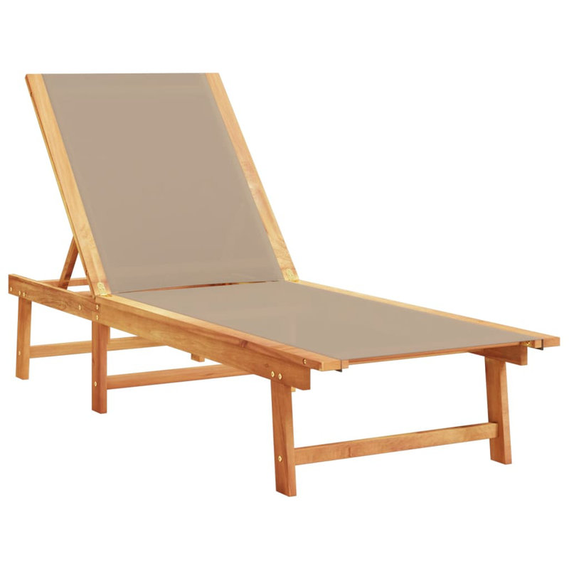 Justin 200cm Long Single Chaise, Brown