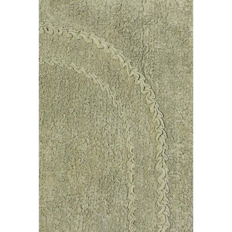 Lusk Rectangle 60 cm x 90 cm Cotton Area Rug