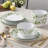 Noritake Ivy Whisper 12-Piece Dinnerware Set, Service for 4