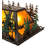 9 - Light Timeless Bronze/Green Pool Table Lights Pendant