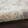 Tapis abstrait beige / bleu