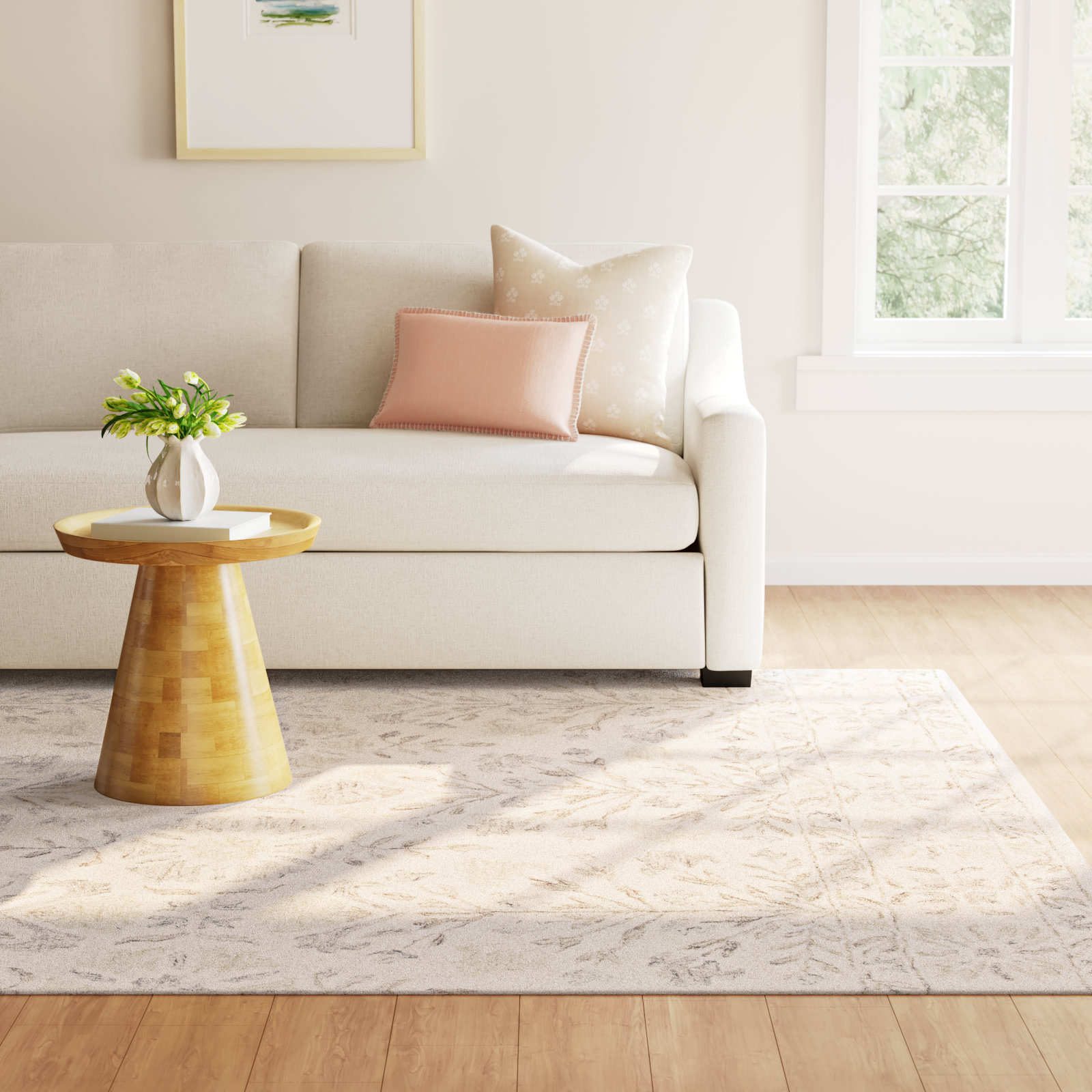 Aden Handmade Wool Rug, Rectangle 8'6" x 12'