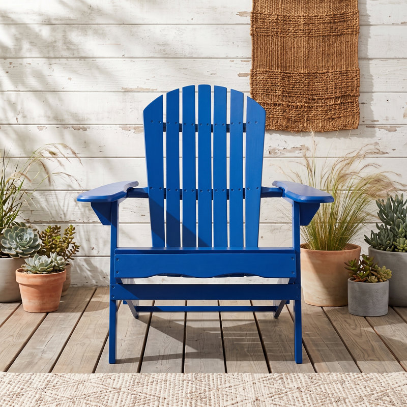 Chaise Adirondack pliante Malibu, Blue