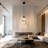 1 - Light Single Modern  Geometric Class Pendant for Dining Room, Kitchen, Foyer, Hallway, Bedroom, Coffee-214163884-214960359