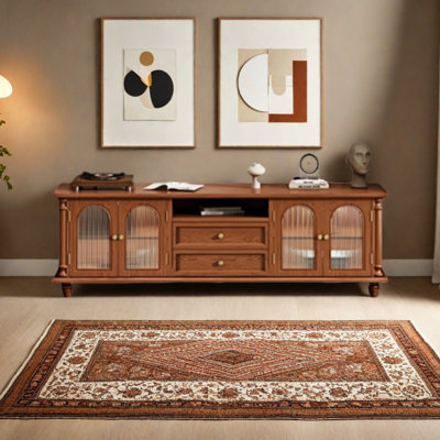 Support média en bois