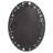 Hillpoint Traditional Ornate Oval Beveled Accent Mirror-435957024