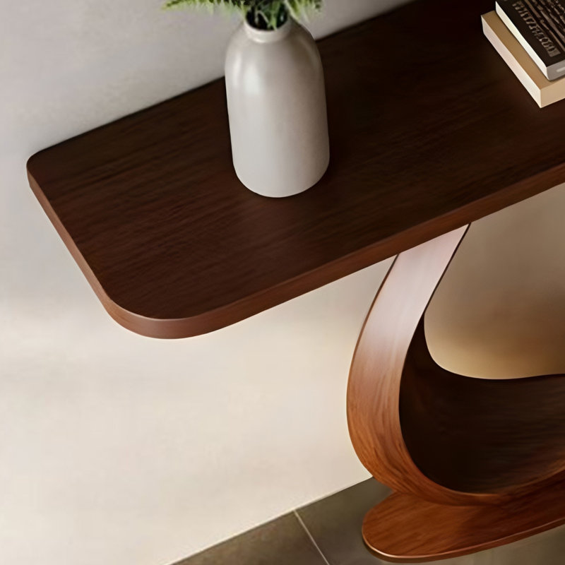 Console de style chinois moderne et simple, 33.5" H x 63" W x 13.8" D