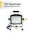 13.7" Plug-in Integrated 7000 Lumen LED Work Light with USB, 68-Watt