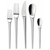 Villeroy & Boch NewMoon Collection 20 Piece Flatware Setting, Service for 4, 18/10 Stainless Steel