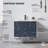 Jamell 30'' Single Bathroom Vanity with Engineered Stone Top-1914536261-1914536262