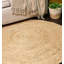Tapis naturel tressé à la main-414184324