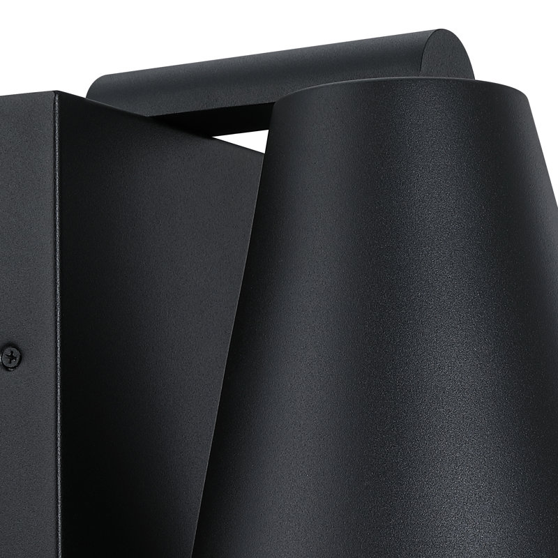 Kianga Steel Wall Light, 7.75" H x 6.5" W x 7.75" D